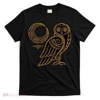 Celtic Knot Moon Owl T-Shirt thumb 0