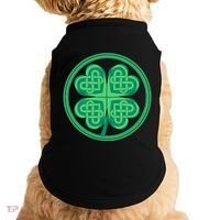 Celtic Pattern Shamrock Clover St Patrick's Day Doggie Tank thumb 0