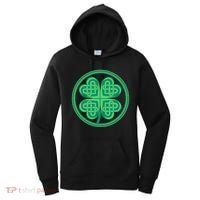 Celtic Pattern Shamrock Clover St Patrick's Day Women's Hoodie thumb 0