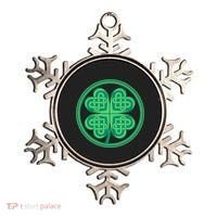 Celtic Pattern Shamrock Clover St Patrick's Day Ornament thumb 0