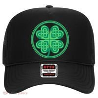 Celtic Pattern Shamrock Clover St Patrick's Day Hat thumb 0