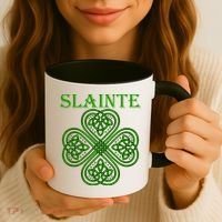 Celtic Slainte - Cheers Good Health From Ireland Coffee Mug thumb 3