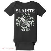 Celtic Slainte - Cheers Good Health From Ireland Baby Bodysuit thumb 0