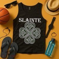 Celtic Slainte - Cheers Good Health From Ireland Tank Top thumb 4