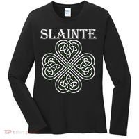 Celtic Slainte - Cheers Good Health From Ireland Women's Long Sleeve Shirt thumb 0