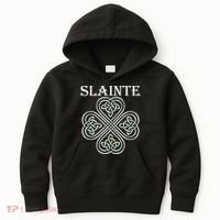 Celtic Slainte - Cheers Good Health From Ireland Kids Hoodie thumb 0