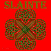 Celtic Slainte - Cheers Good Health From Ireland Santa Hat thumb 1