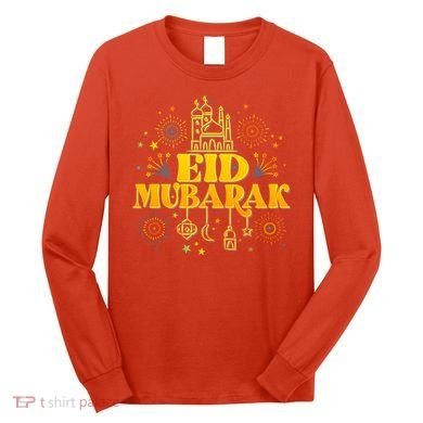 Celebrate EID MUBARAK Long Sleeve Shirt