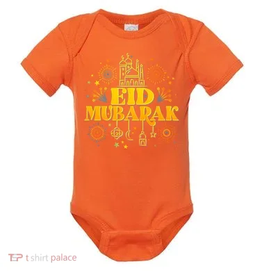 Celebrate EID MUBARAK Baby Bodysuit