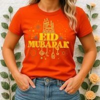 Celebrate EID MUBARAK Women's T-Shirt thumb 2