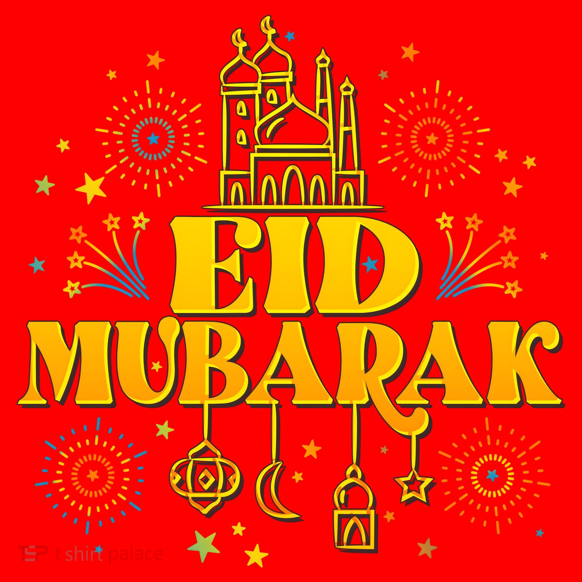 Celebrate EID MUBARAK Santa Hat
