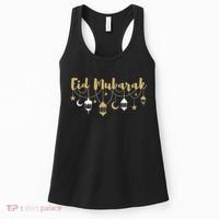 Celebrate Eid Mubarak Festival Women's Tank Top thumb 0