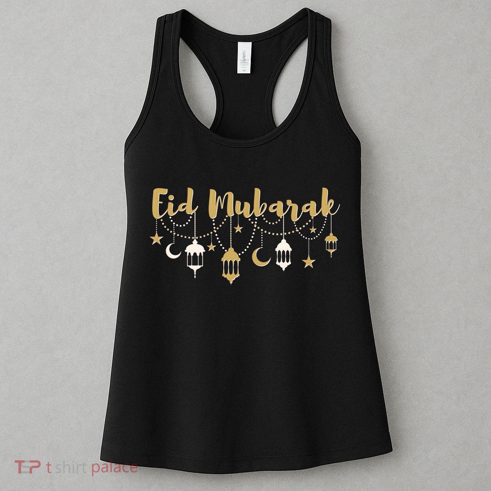 Celebrate Eid Mubarak Festival Women's Tank Top
