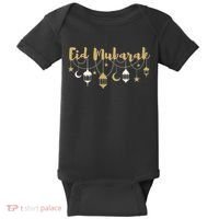 Celebrate Eid Mubarak Festival Baby Bodysuit thumb 0