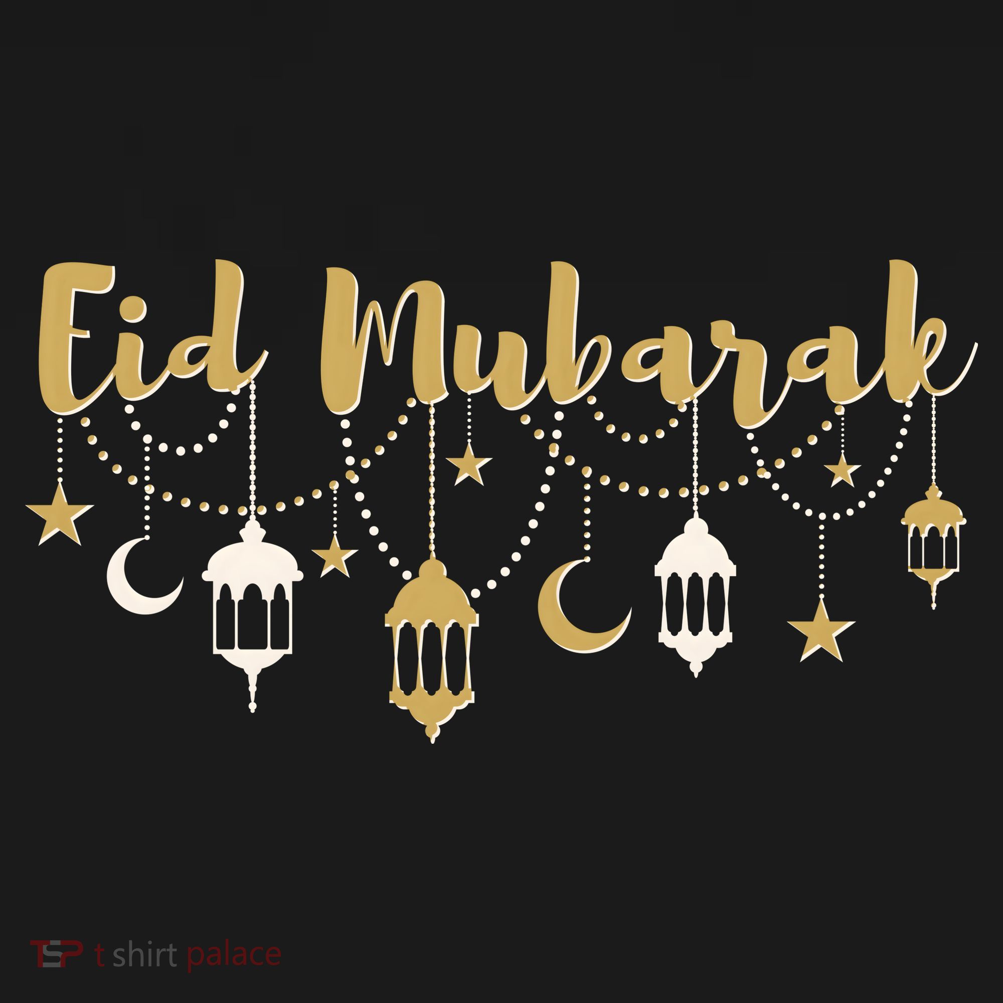 Celebrate Eid Mubarak Festival Toddler Hoodie