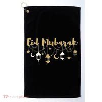 Celebrate Eid Mubarak Festival Golf Towel thumb 0