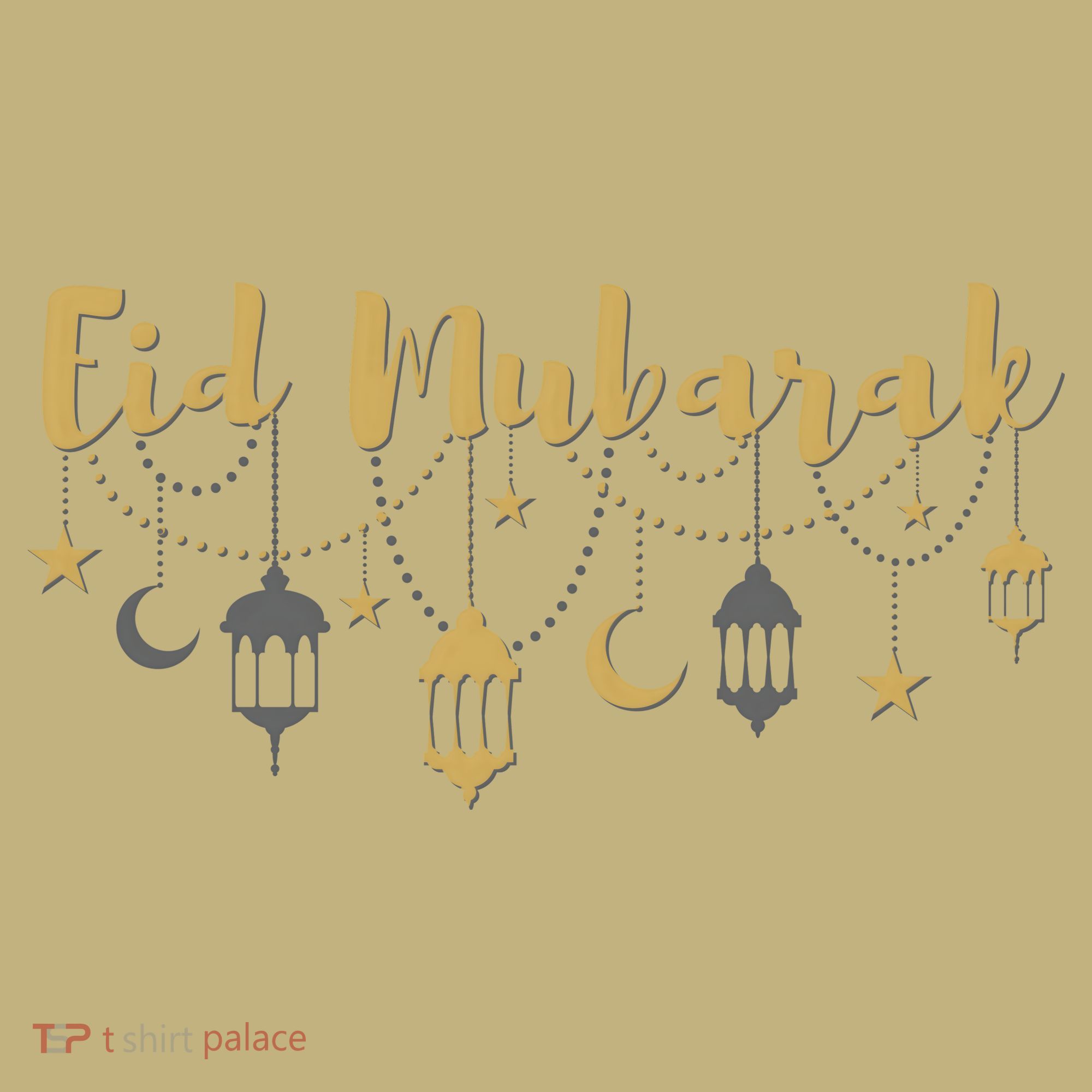 Celebrate Eid Mubarak Festival Kids T-Shirt