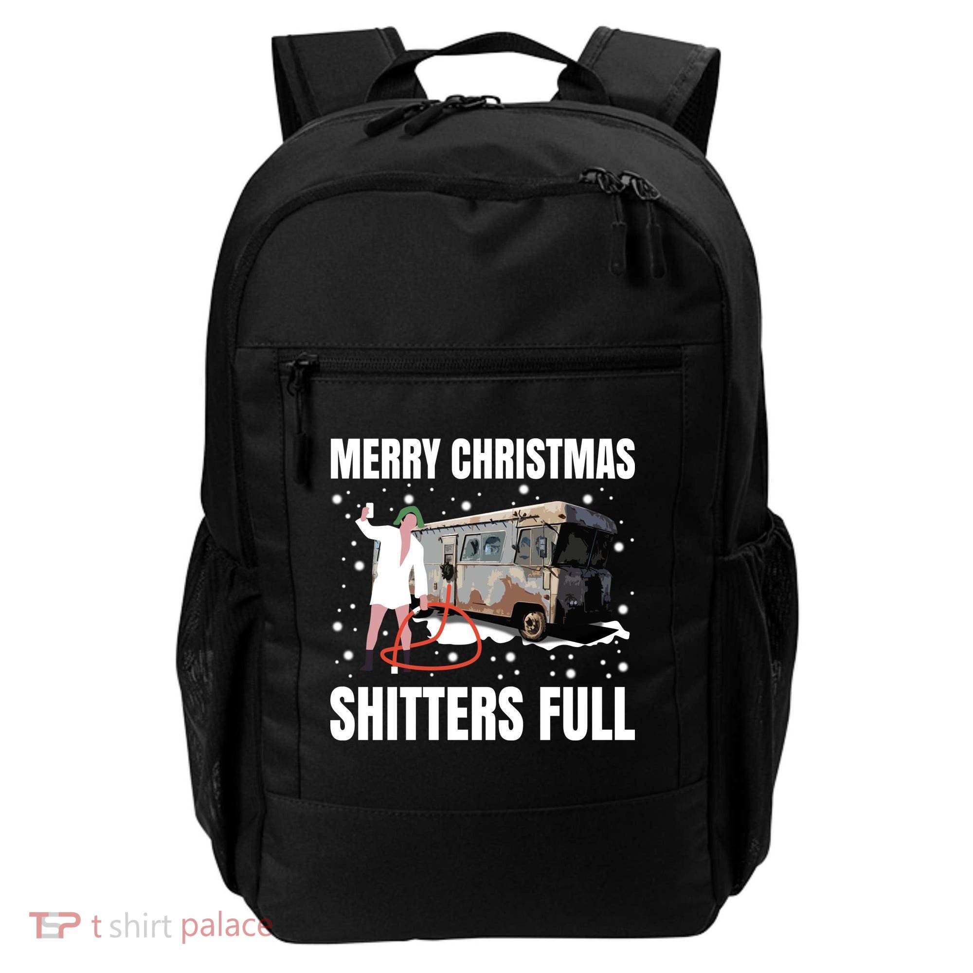Cousin Eddie Merry Christmas Shitters Full Backpack