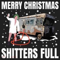 Cousin Eddie Merry Christmas Shitters Full Beanie thumb 2