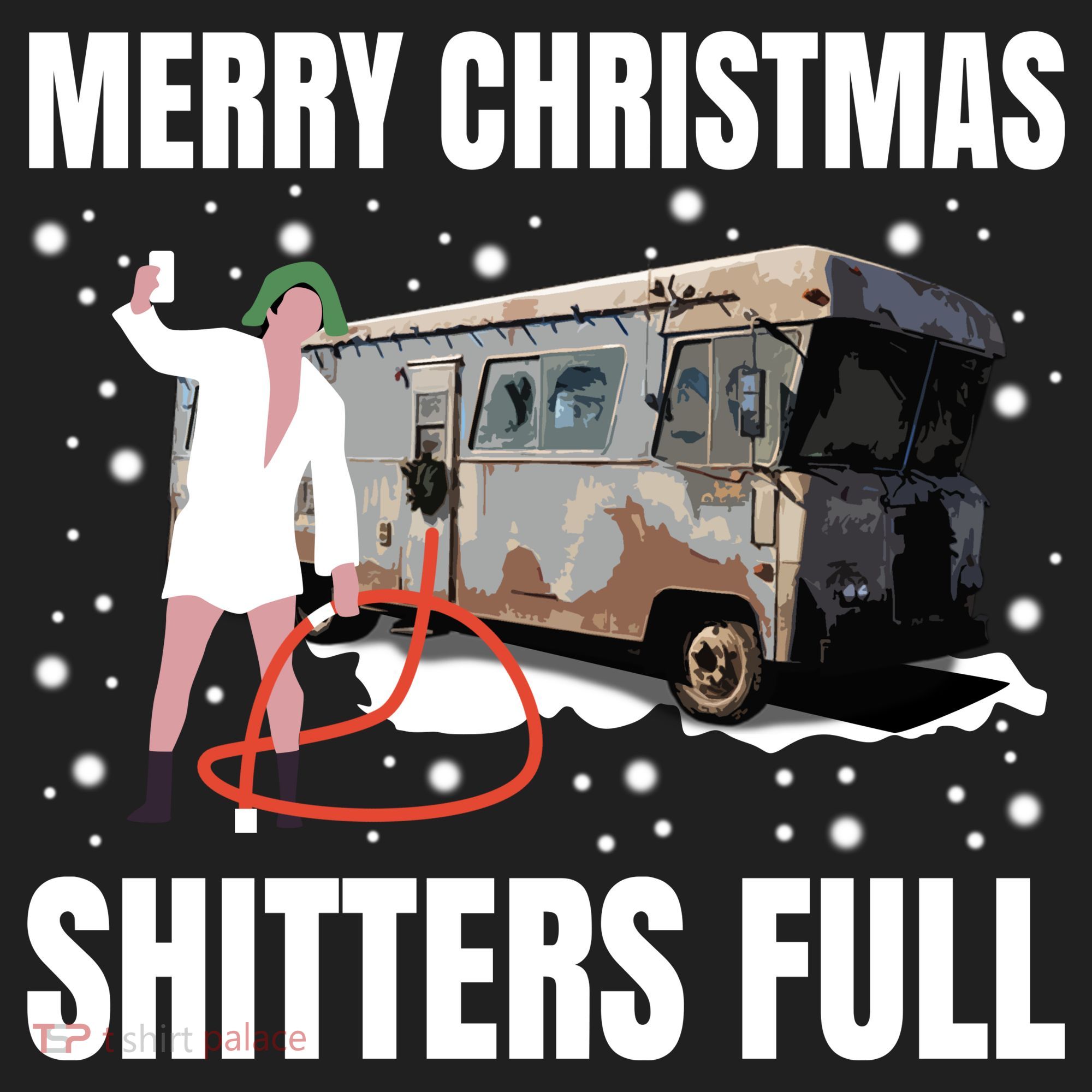 Cousin Eddie Merry Christmas Shitters Full Beanie