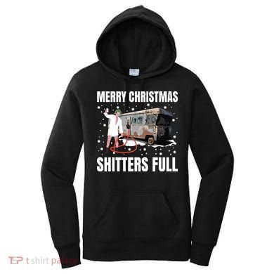 Cousin Eddie Merry Christmas Shitters Full Women's Hoodie