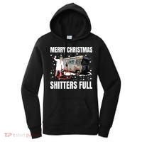 Cousin Eddie Merry Christmas Shitters Full Women's Hoodie thumb 0