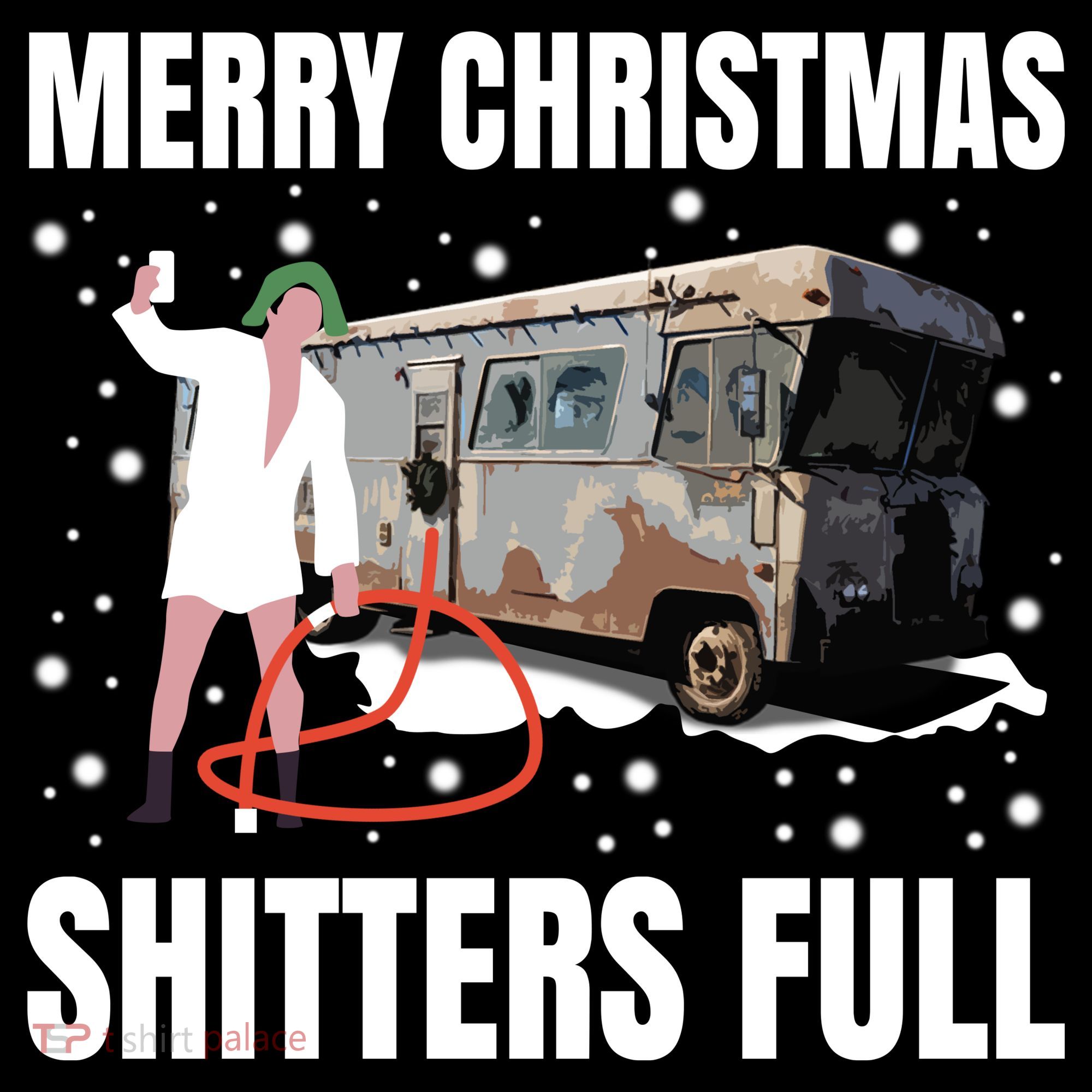 Cousin Eddie Merry Christmas Shitters Full Women's Hoodie