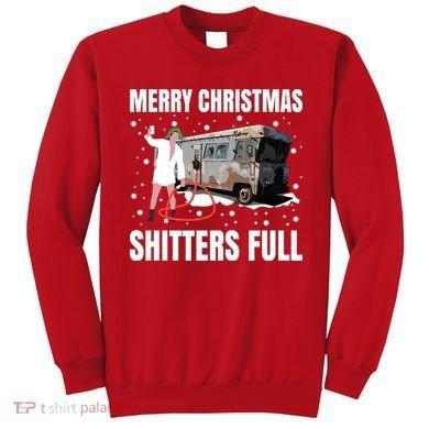 Cousin Eddie Merry Christmas Shitters Full Sweatshirt