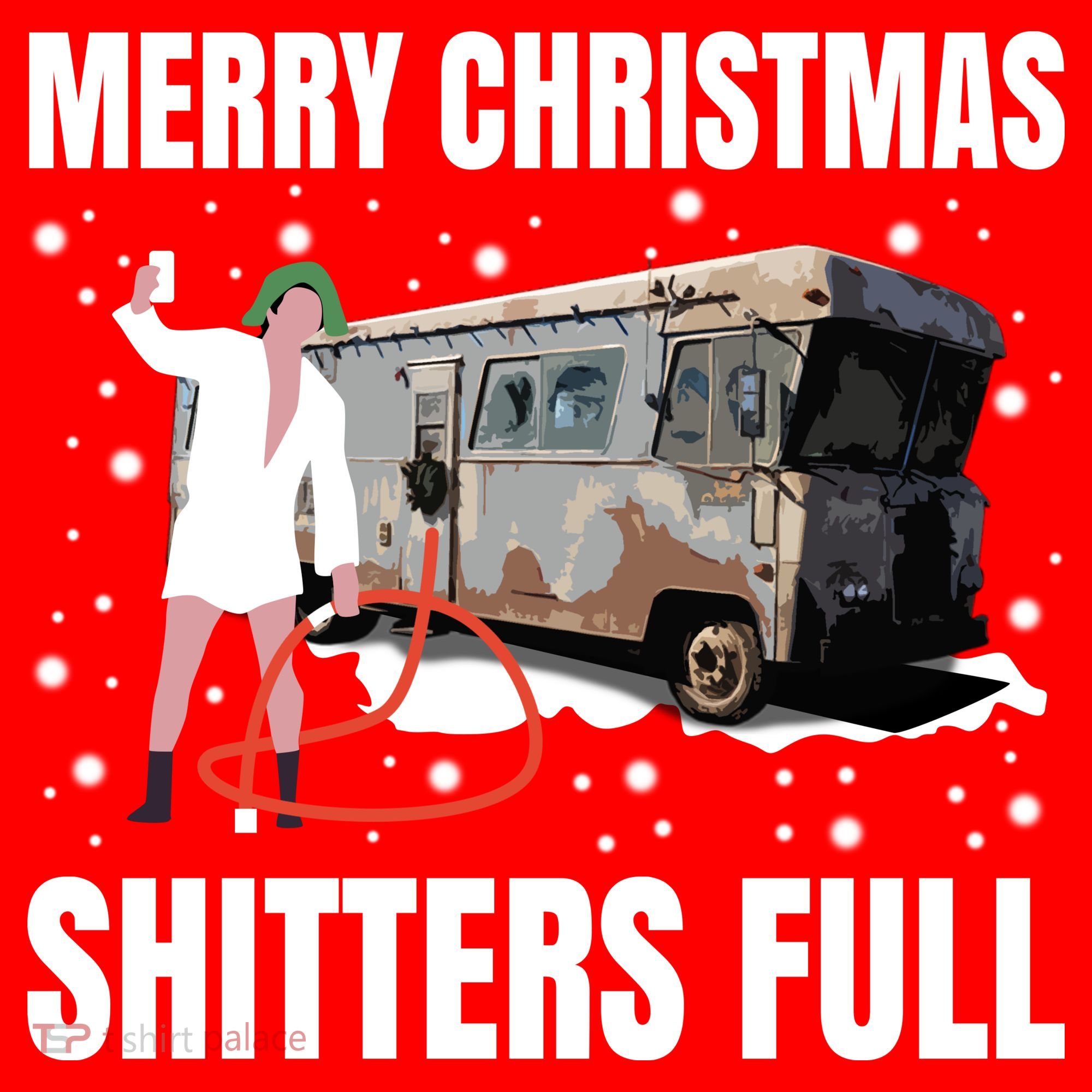 Cousin Eddie Merry Christmas Shitters Full Sweatshirt