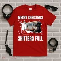 Cousin Eddie Merry Christmas Shitters Full T-Shirt thumb 5