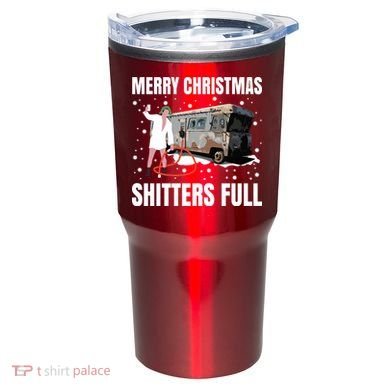 Cousin Eddie Merry Christmas Shitters Full Tumbler
