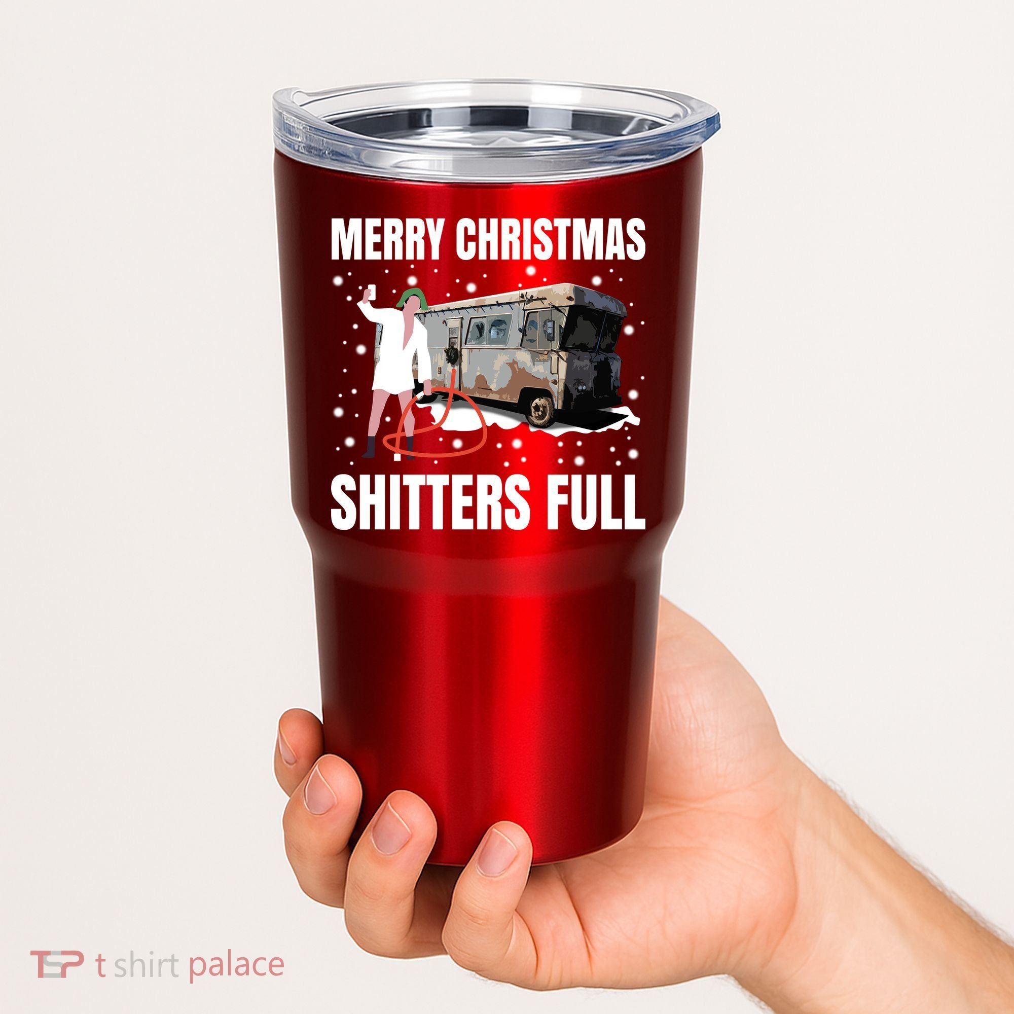 Cousin Eddie Merry Christmas Shitters Full Tumbler