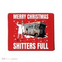 Cousin Eddie Merry Christmas Shitters Full Mousepad thumb 0