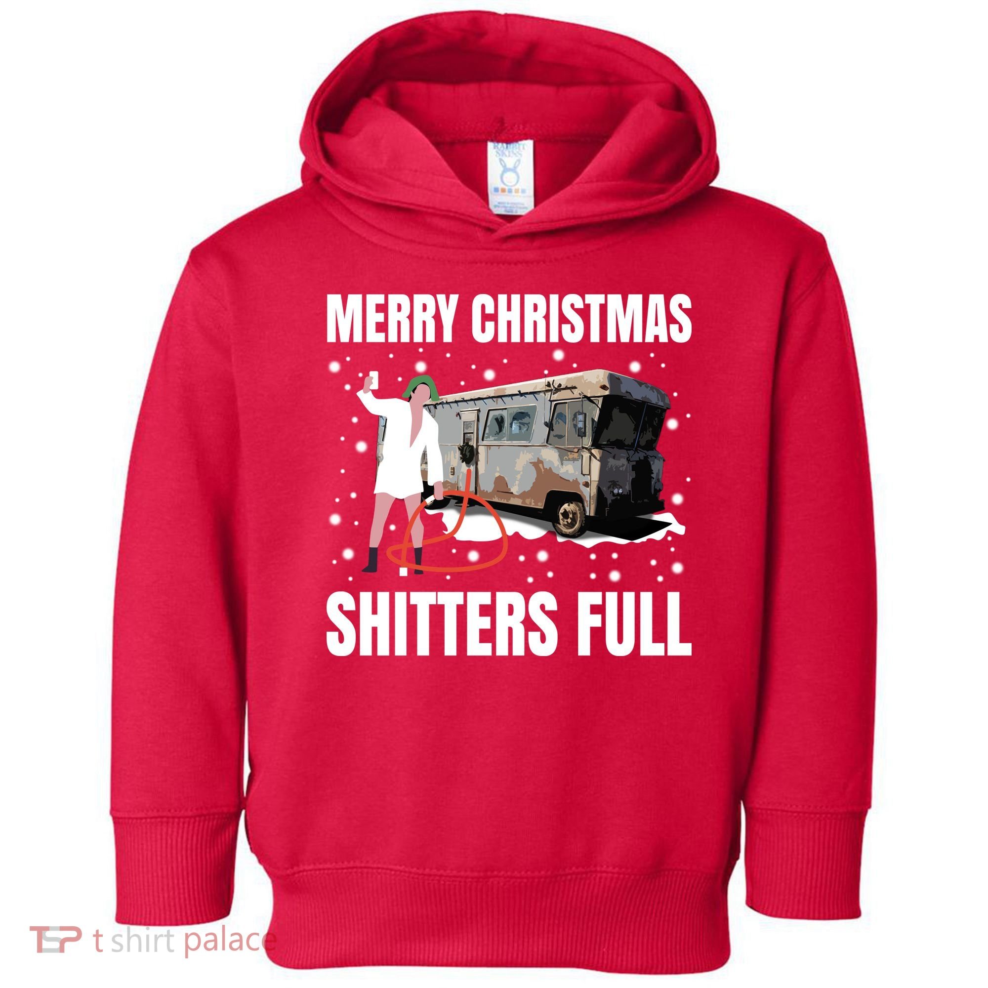 Cousin Eddie Merry Christmas Shitters Full Toddler Hoodie