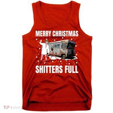 Cousin Eddie Merry Christmas Shitters Full Tank Top