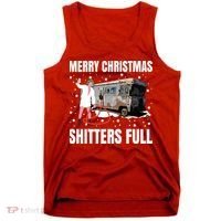 Cousin Eddie Merry Christmas Shitters Full Tank Top thumb 0