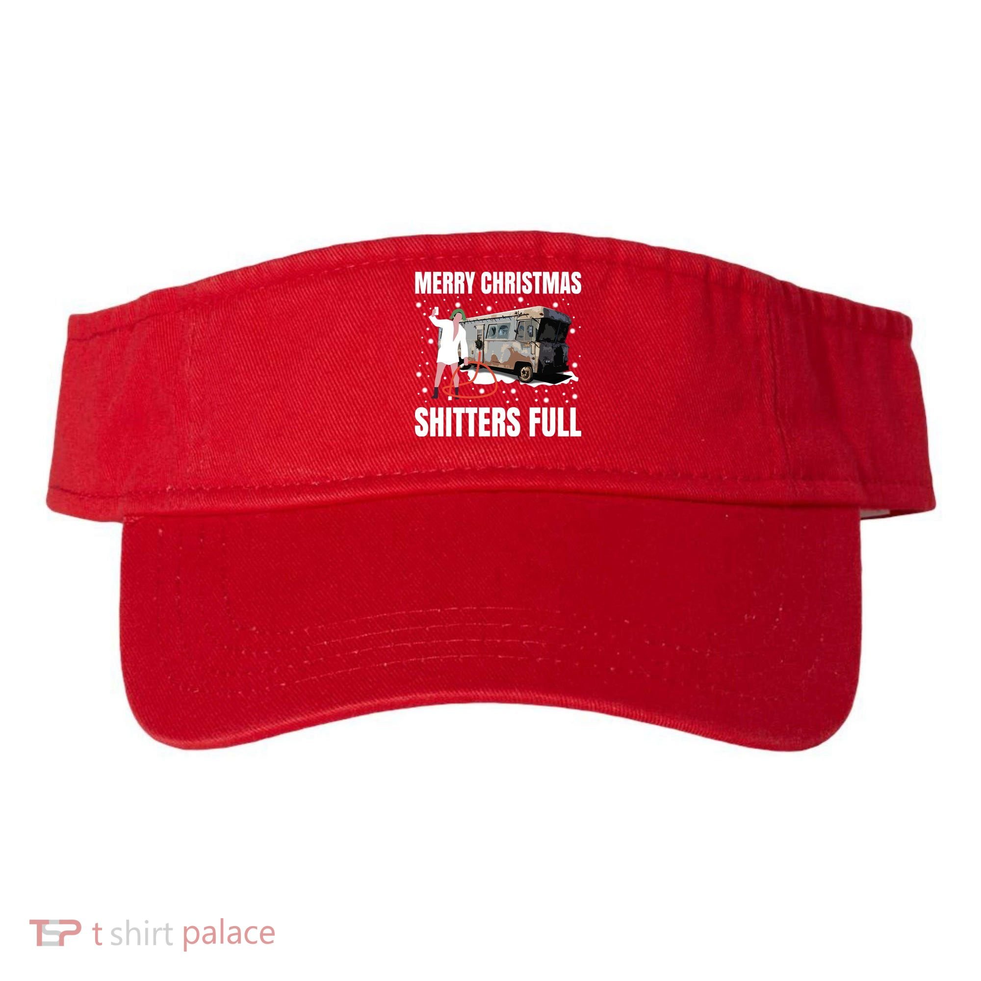 Cousin Eddie Merry Christmas Shitters Full Visor