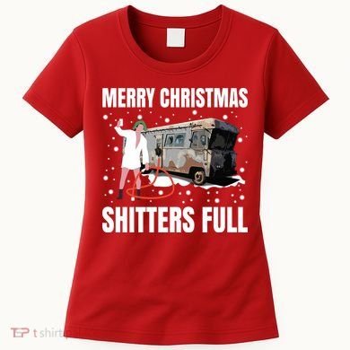 Cousin Eddie Merry Christmas Shitters Full Women's T-Shirt
