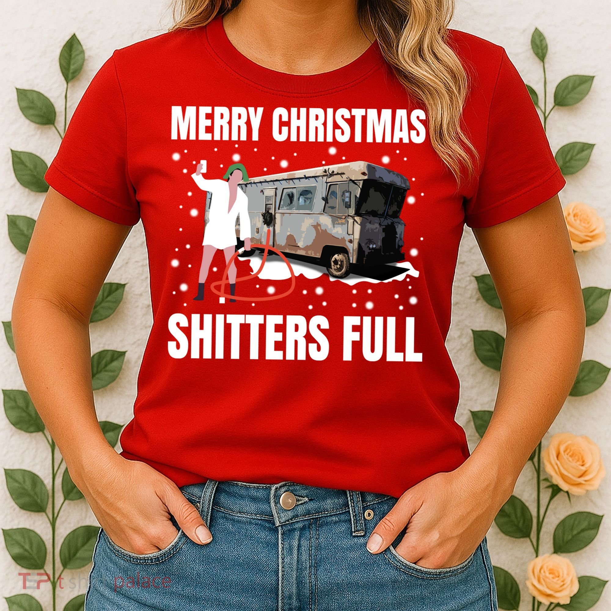 Cousin Eddie Merry Christmas Shitters Full Women's T-Shirt