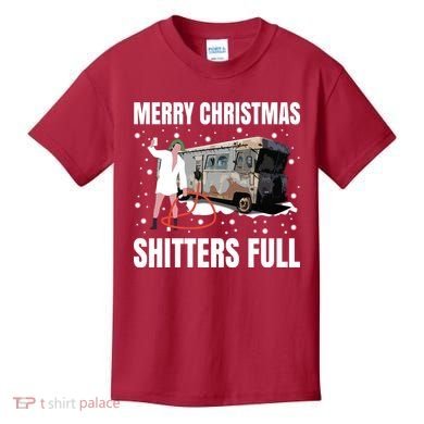 Cousin Eddie Merry Christmas Shitters Full Kids T-Shirt