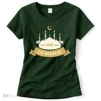 Celebrate EID MUBARAK Festival Women's T-Shirt thumb 0