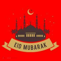 Celebrate EID MUBARAK Festival Santa Hat thumb 1