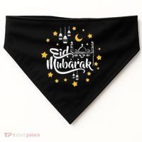 Celebrate Eid Mubarak USA-Made Doggie Bandana thumb 0