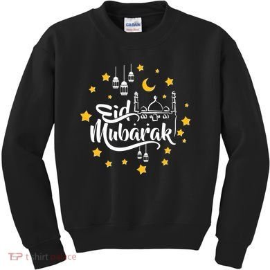 Celebrate Eid Mubarak Kids Sweatshirt