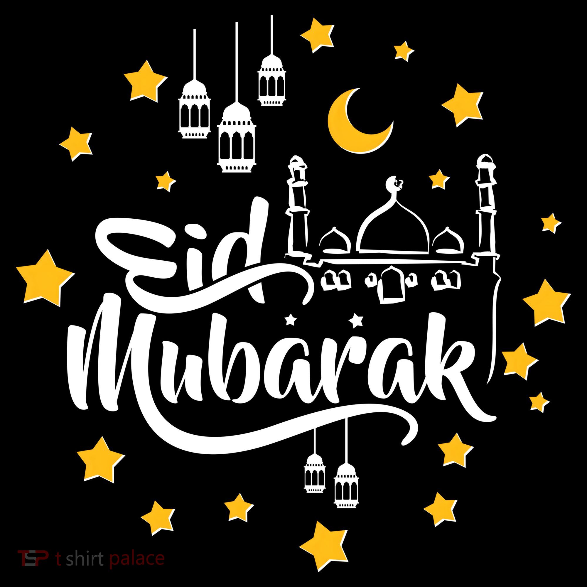 Celebrate Eid Mubarak Kids Long Sleeve Shirt