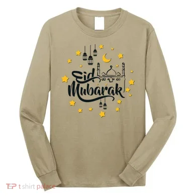 Celebrate Eid Mubarak Long Sleeve Shirt