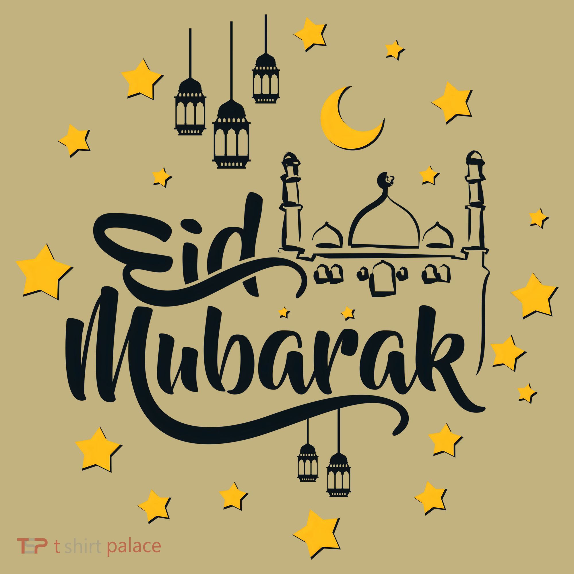 Celebrate Eid Mubarak Kids T-Shirt