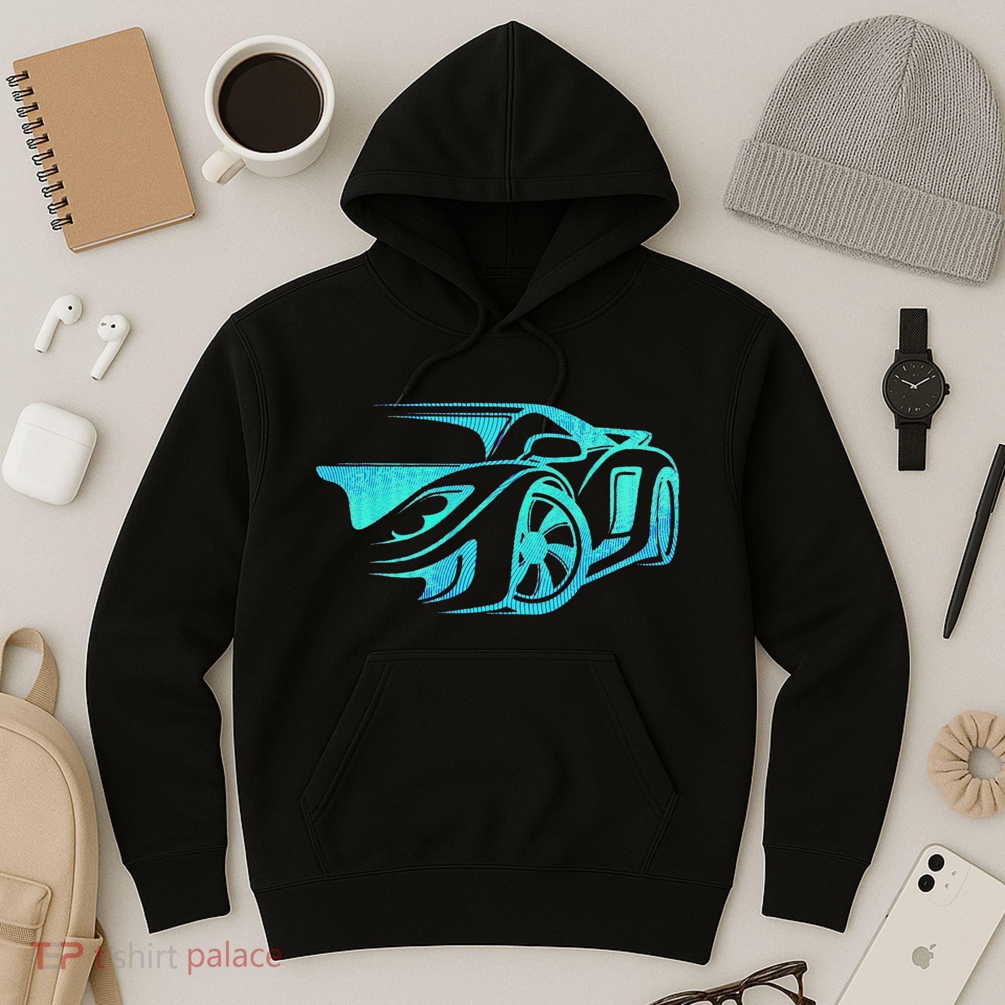 Car Enthusiast Muscle Car Gift Exotic Hoodie