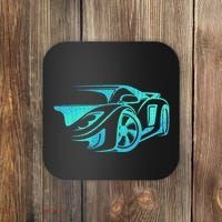 Car Enthusiast Muscle Car Gift Exotic Coaster thumb 0