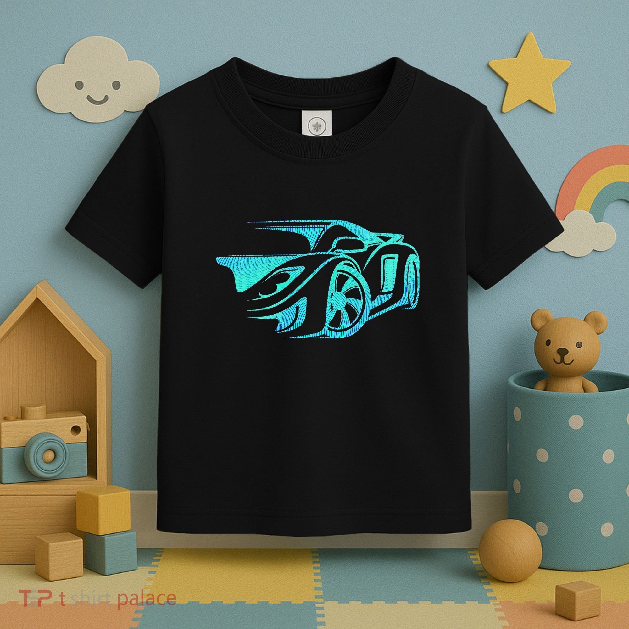 Car Enthusiast Muscle Car Gift Exotic Toddler T-Shirt